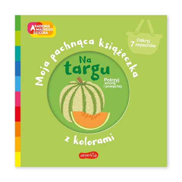 Harperkids Książka dla dzieci Akademia mądrego dziecka. Na targu - 4kidspoint.pl