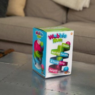 Fat brain Toys Kołyszący Tor dla kulek Wobble Run