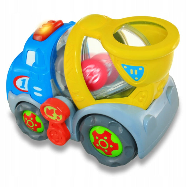 Dumel Discovery Interaktywna zabawka autko dla dzieci Benio betoniarka - 4kidspoint.pl