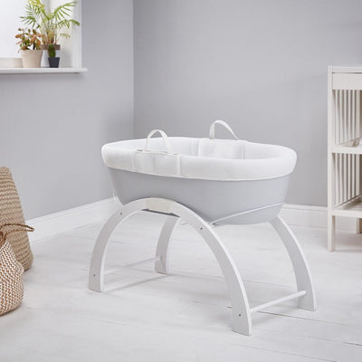 Shnuggle Kosz Mojżesza Dreami jasno szary - 4kidspoint.pl