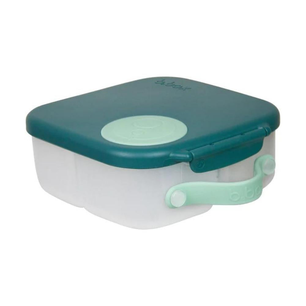 B.box Mini Lunchbox Emerald Forest stalowy niebieski