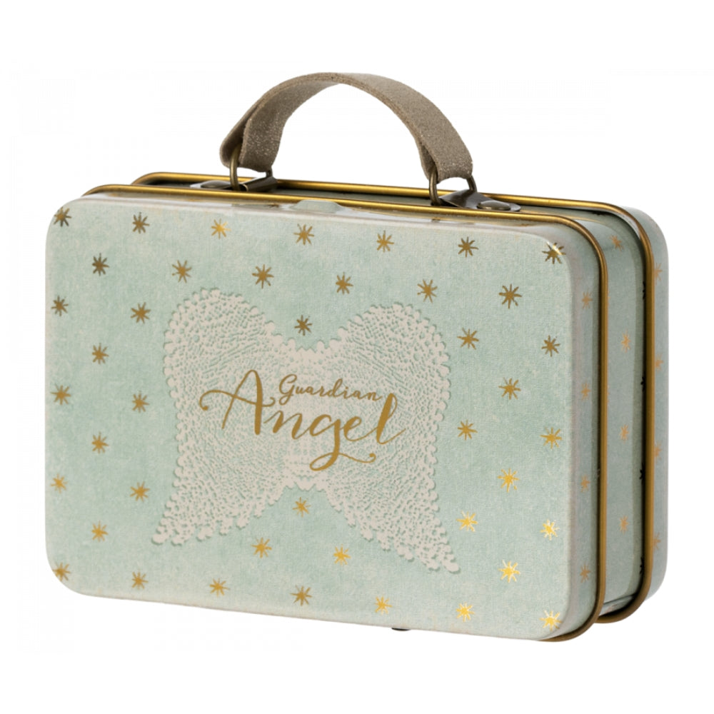 Maileg akcesoria metalowa walizka Angel