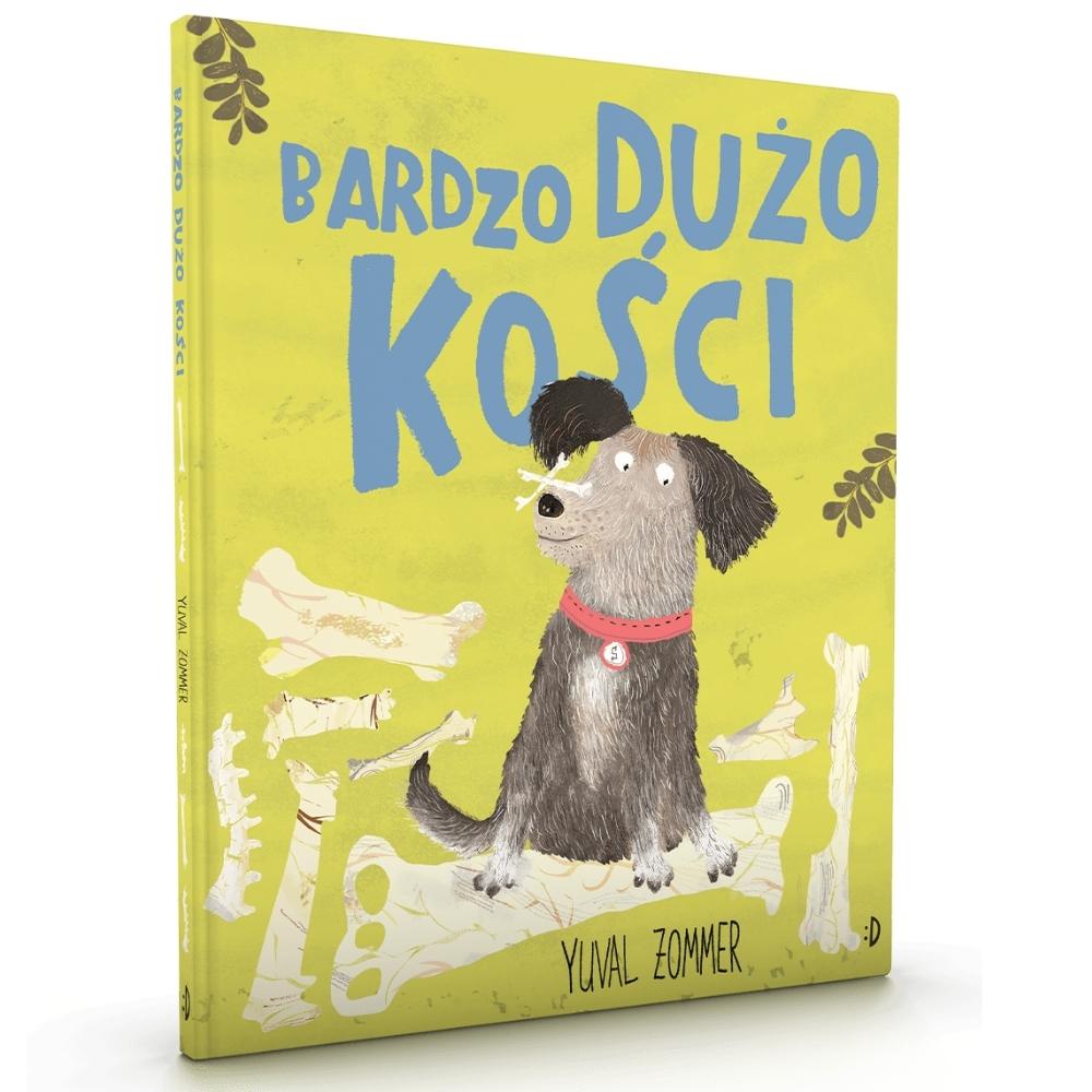 Wydawnictwo Dwukropek Książka dla dzieci Bardzo dużo kości