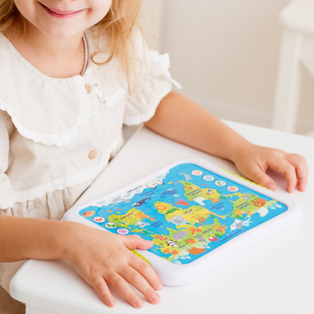 Dumel Discovery Tablet edukacyjny dla dzieci Mały Podróżnik