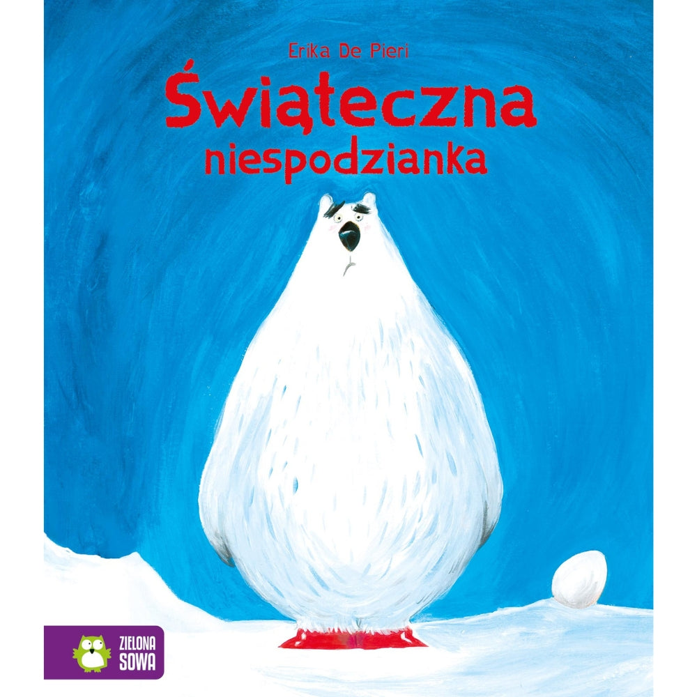 Zielona sowa Świąteczna niespodzianka książka dla dzieci