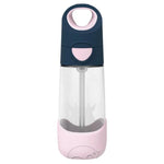 b.box Tritanowa butelka bidon ze słomką 450 ml Indigo Rose