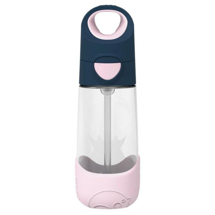 b.box Tritanowa butelka bidon ze słomką 450 ml Indigo Rose