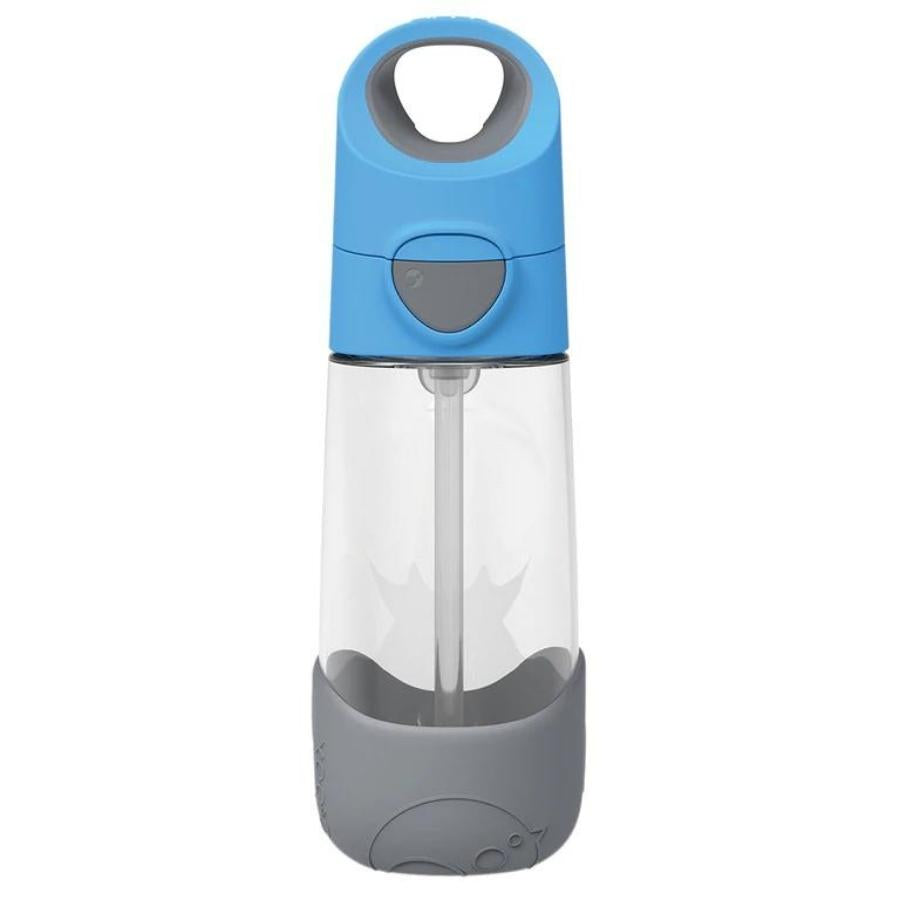 b.box Tritanowa butelka bidon ze słomką 450 ml Blue Slate