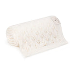 Memi ażurowy kocyk bambusowy 80x100 cream