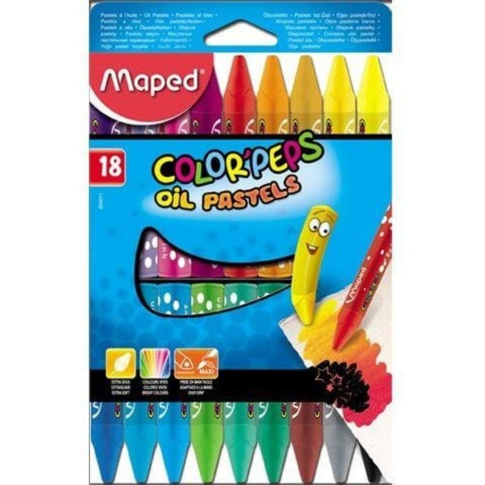 Maped Kredki Pastele Olejne 18 szt.