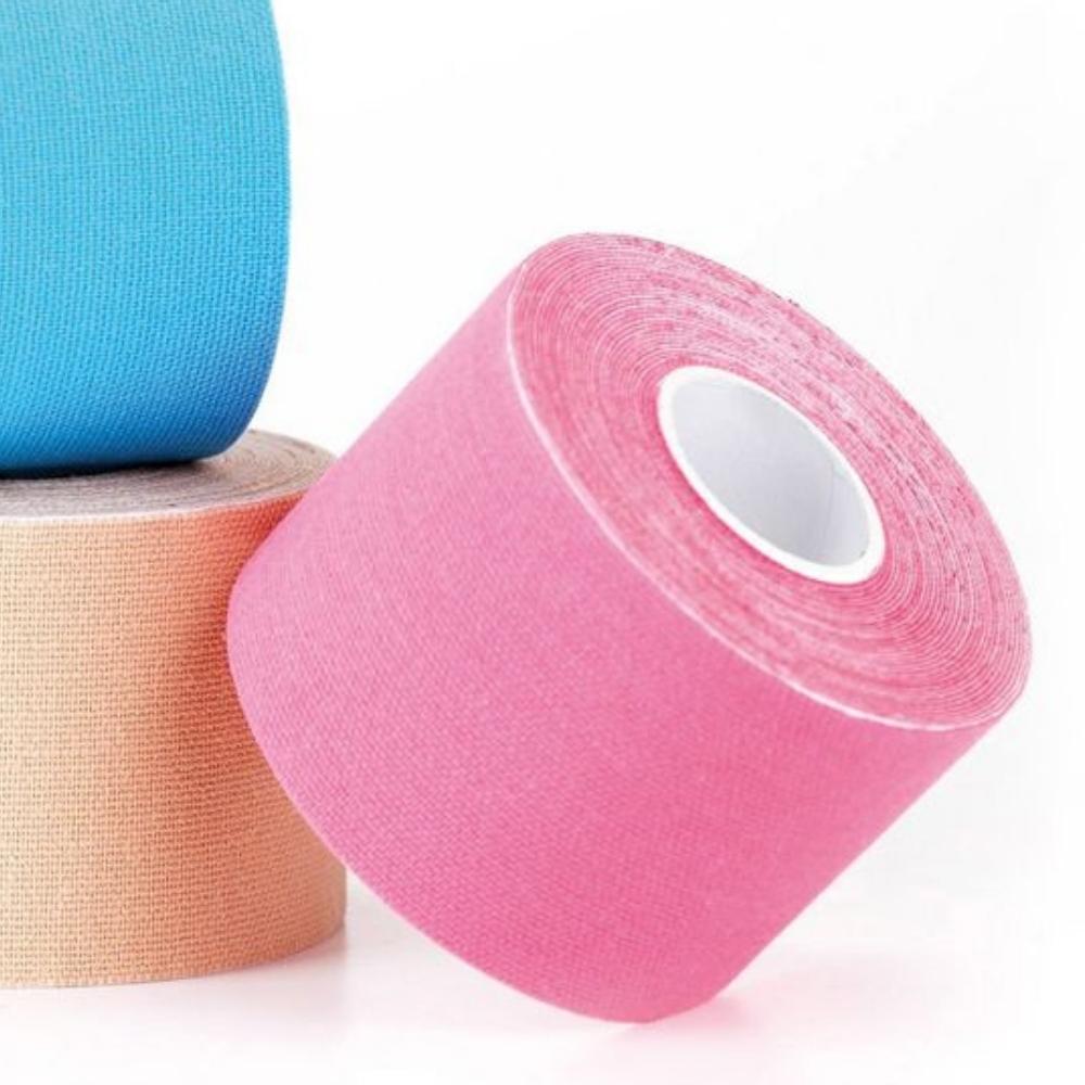 Sissel Kinesiology Tape taśma plastry do kinesiotapingu 5cm x 5m różowa