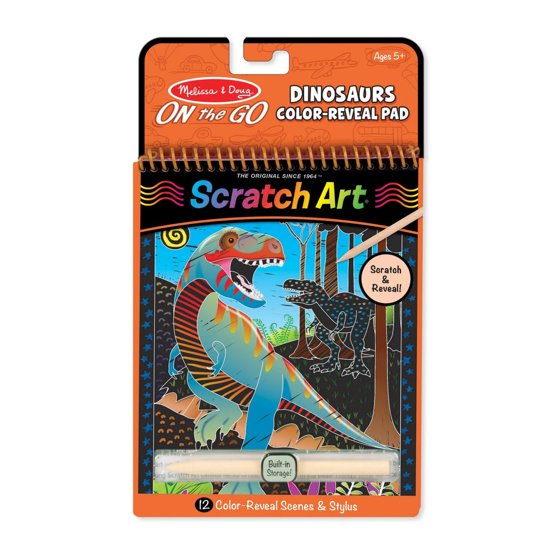 Melissa and Doug Wydrapywanki Scratch Art Dinozaury