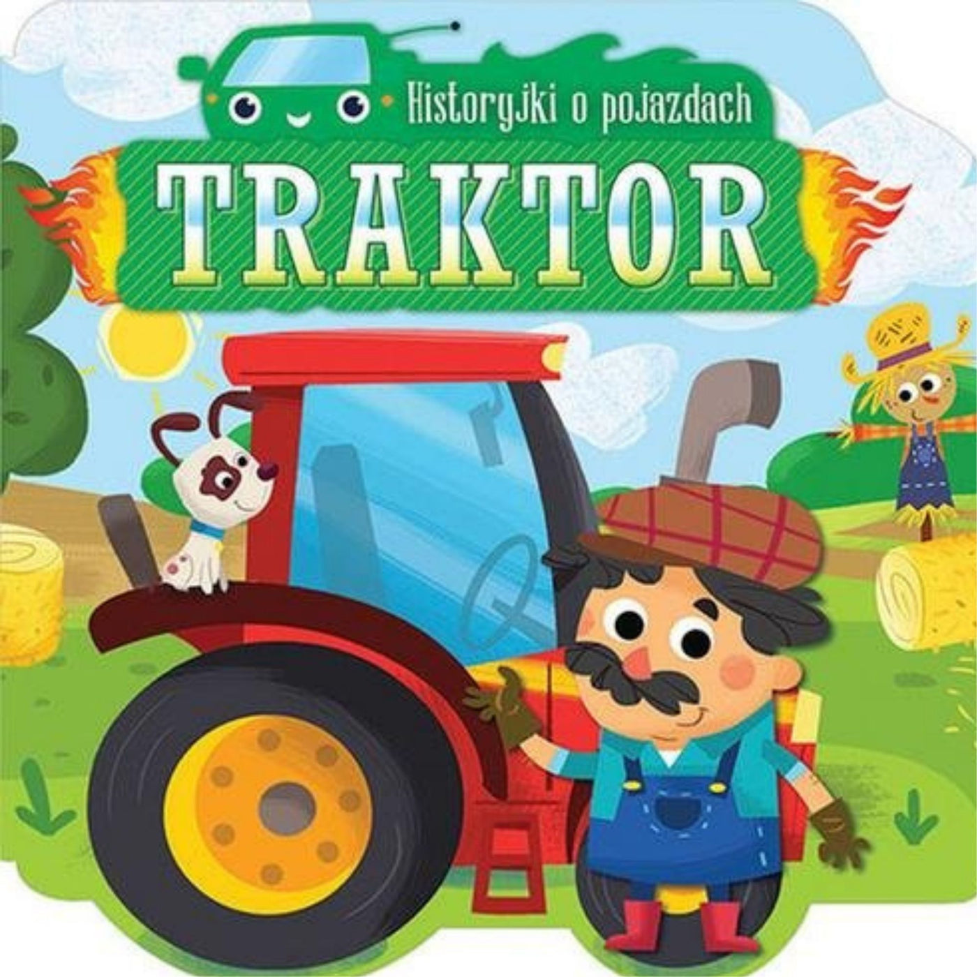 Aksjomat Książka dla dzieci Historyjki o pojazdach Traktor