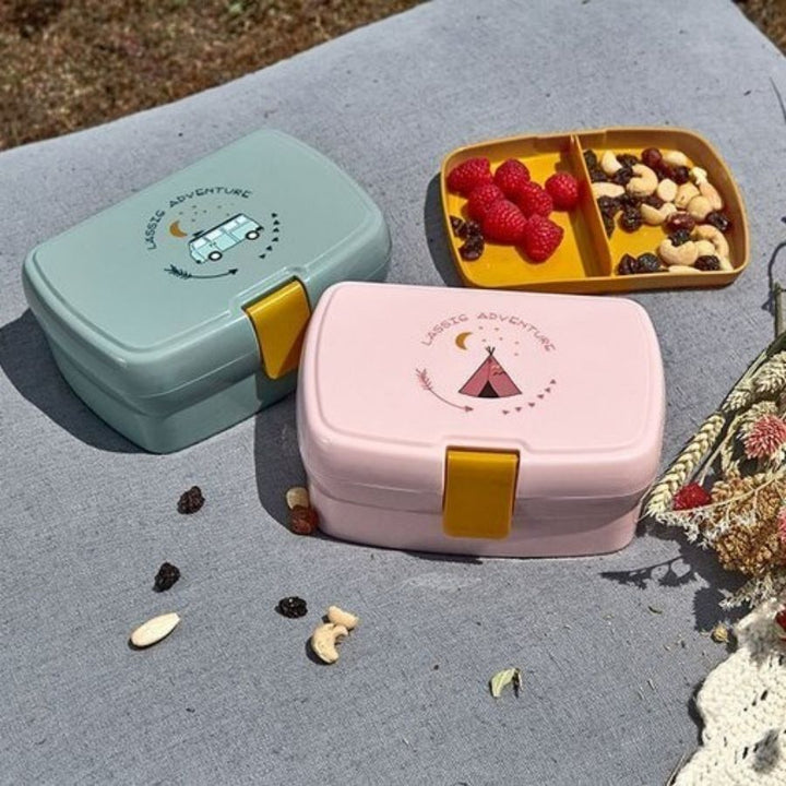 Lassig Lunchbox dla dzieci z wkładką Adventure Tipi