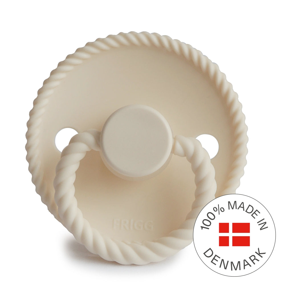 Frigg Smoczek dla niemowlaka rope silikon cream rozmiar 1