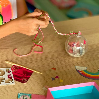 Box Candiy Zestaw kreatywny dla dziewczynki Terrarium Jednorożec