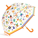 Djeco Parasol dla dzieci przeciwdeszczowy Magiczne Buźki - 4kidspoint.pl