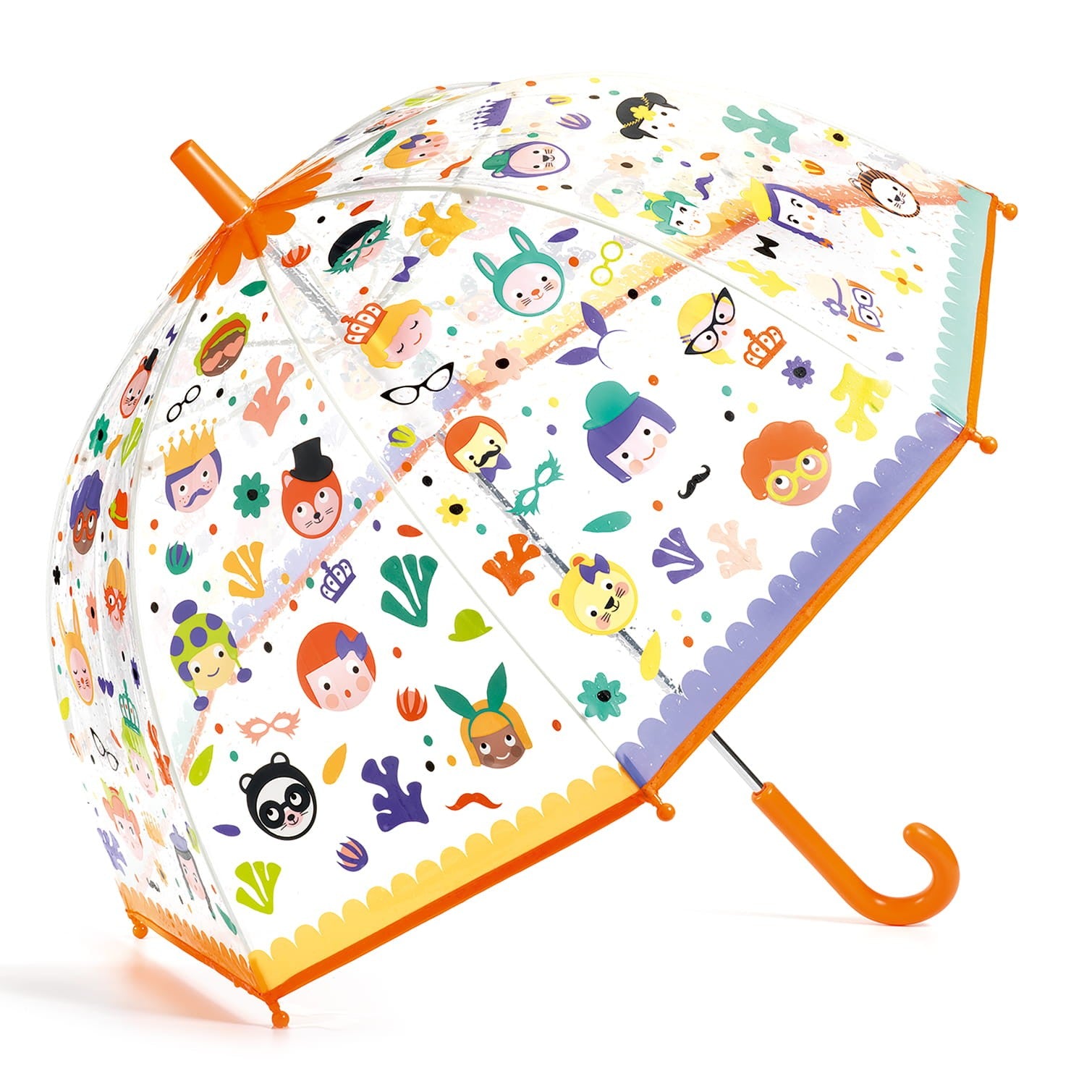 Djeco Parasol dla dzieci przeciwdeszczowy Magiczne Buźki - 4kidspoint.pl