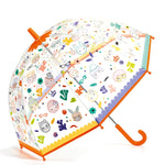 Djeco Parasol dla dzieci przeciwdeszczowy Magiczne Buźki - 4kidspoint.pl