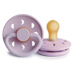 Frigg Smoczek kauczukowy okrągły Moon Soft Lilac 6+