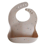Mushie Silikonowy śliniak dla dziecka Vanilla Confetti