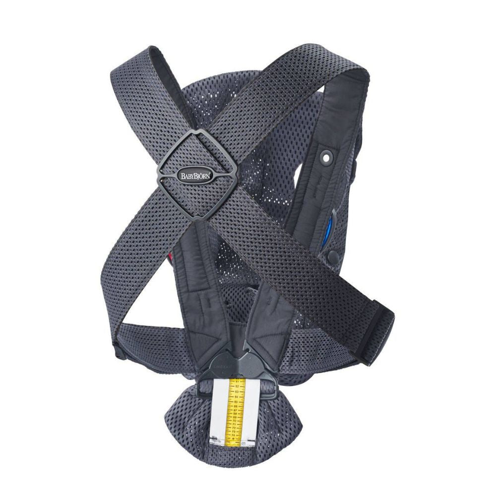 BABYBJORN Nosidełko dla niemowlaka MINI 3D Mesh Antracytowy