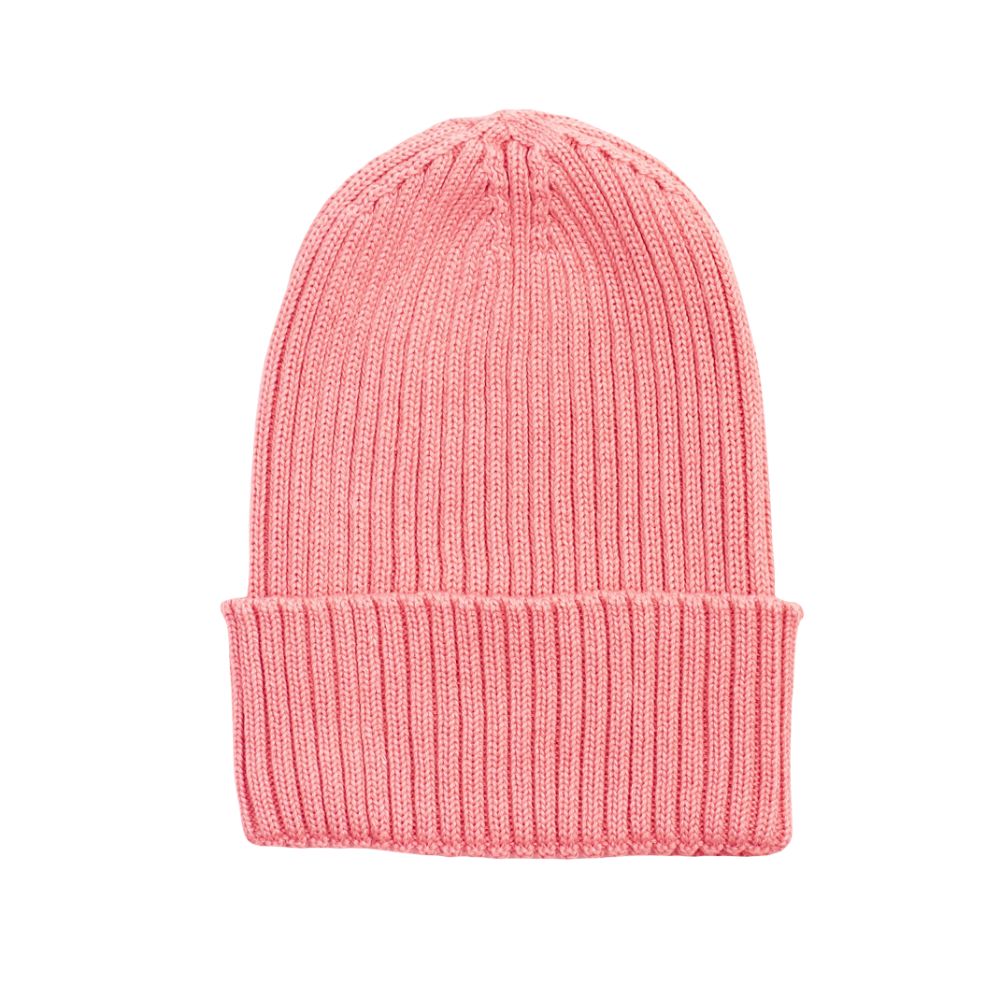 Bim Bla Bambusowa czapeczka dla niemowlaka candy pink