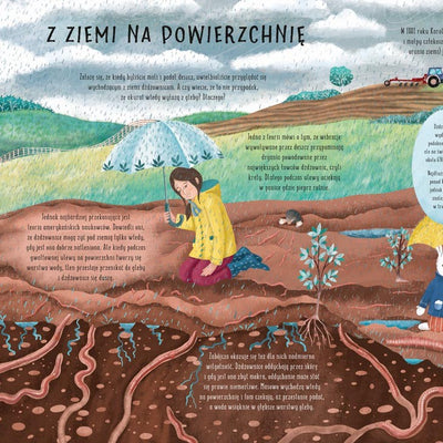 Nasza Księgarnia Książka dla dzieci W deszczu czyli co się dzieje kiedy pada