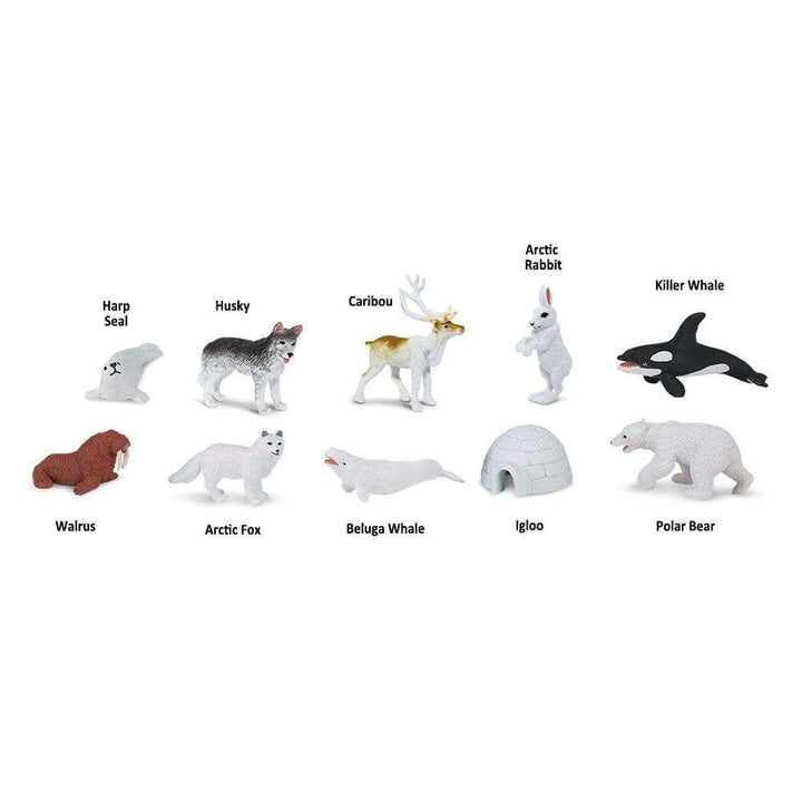 Safari Ltd Zestaw figurek Montessori Figurki zwierząt Arktyki