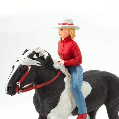 Safari Ltd Figurka Koń Tinker z jeźdźcem Audrey