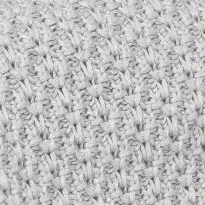 Memi Bambusowy kocyk light grey chain 80x100 cm