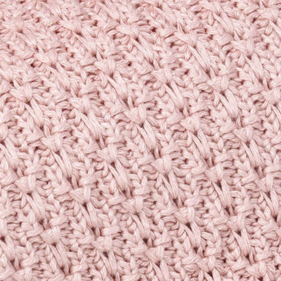 Memi Bambusowy kocyk powder pink chain 80x100 cm