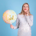 Party Deco  Balon baby shower foliowy Boy or Girl 35cm - 4kidspoint.pl