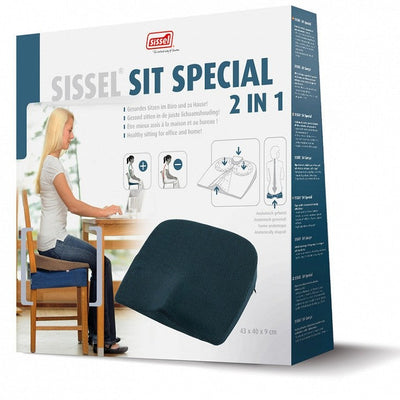 Sissel Poduszka ortopedyczna do siedzenia Sit Special 2w1 granatowy