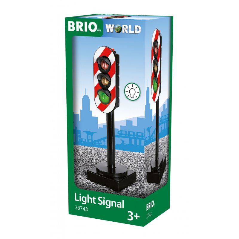 BRIO World Sygnalizacja Świetlna Na Baterie