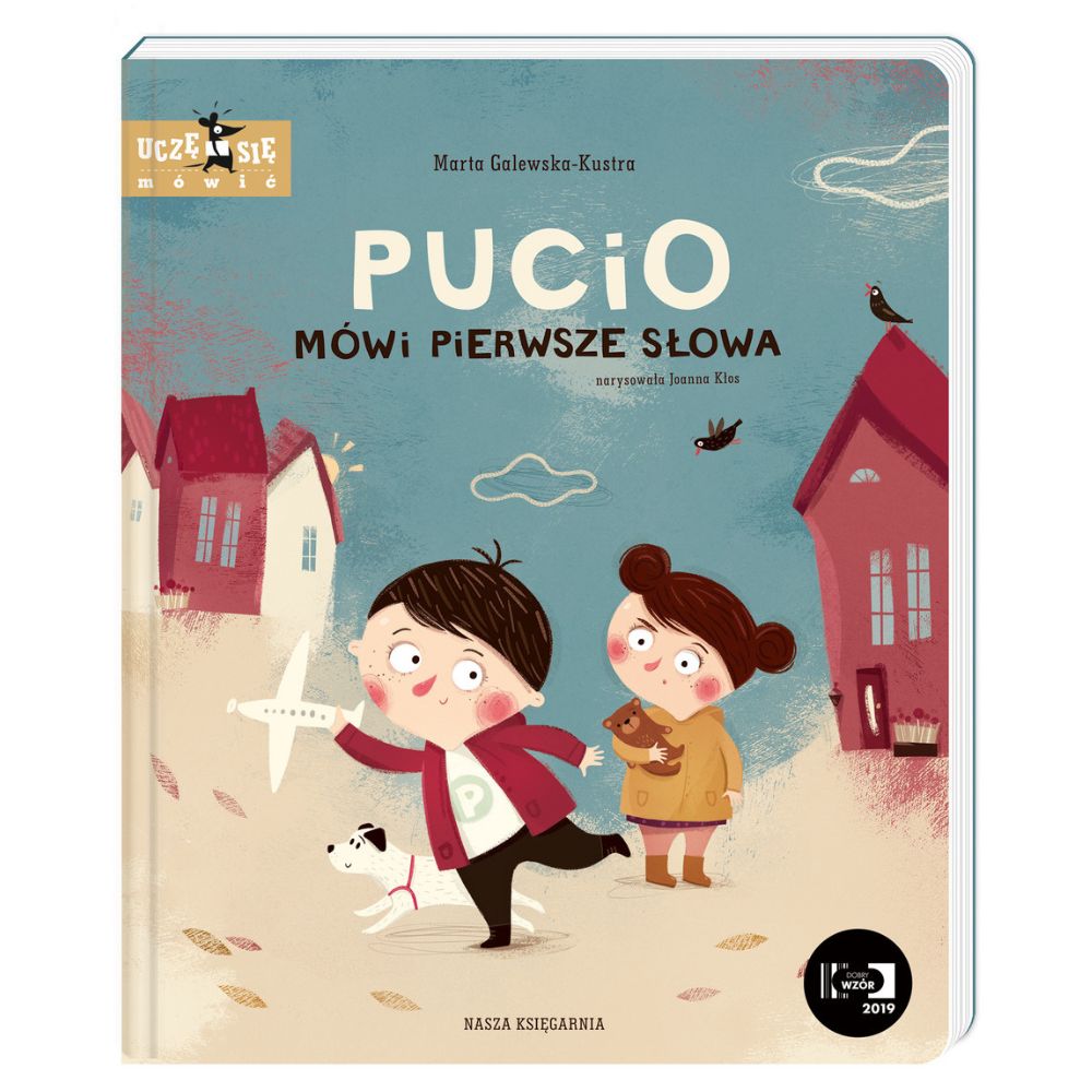 Nasza księgarnia Książka dla dzieci Pucio mówi pierwsze słowa