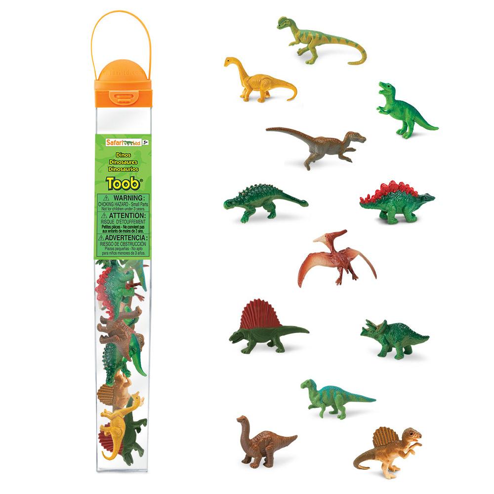 Safari Ltd Figurki dinozaurów Zestaw figurek Montessori Tuba
