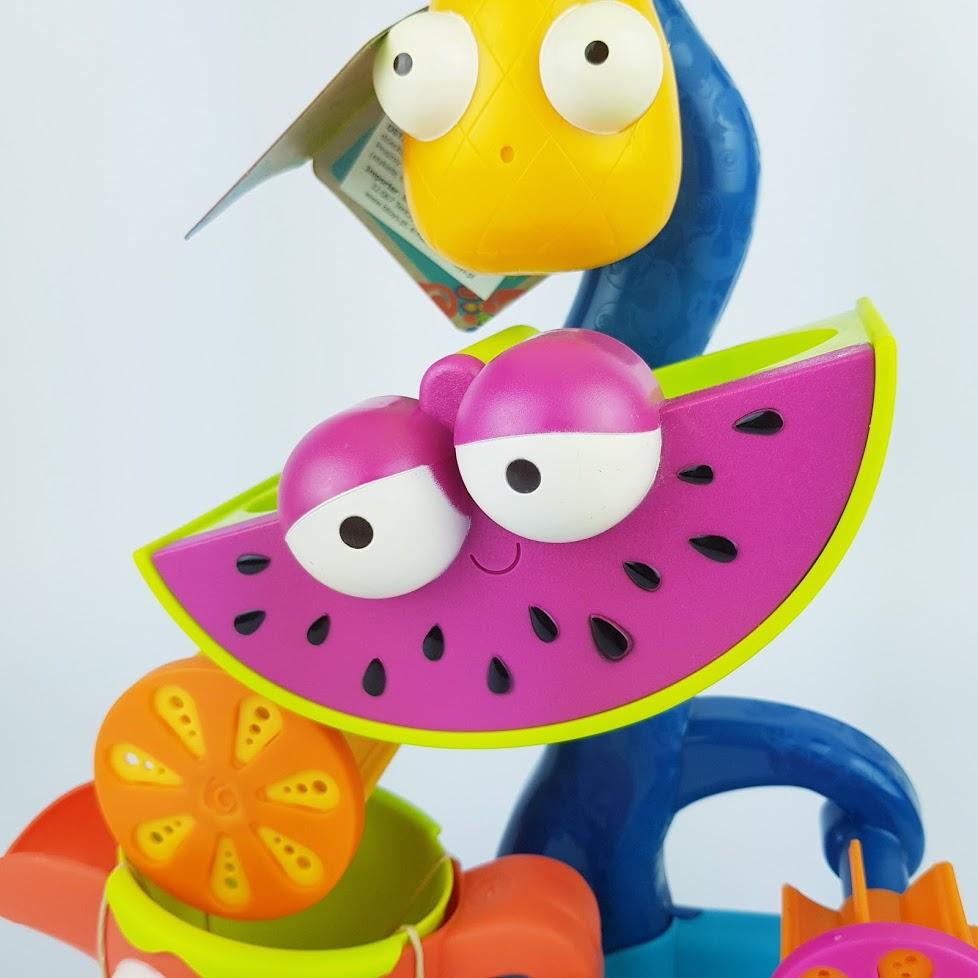 B.Toys Młyn wodny kaskada z atrakcjami zabawka do piasku owoce - 4kidspoint.pl