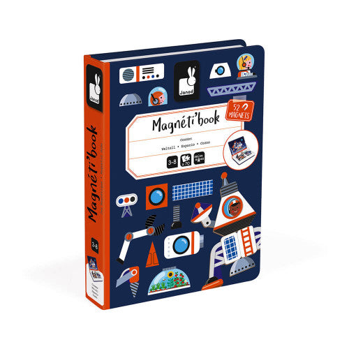 Janod Magnetyczna układanka Magnetibook   Kosmos - 4kidspoint.pl