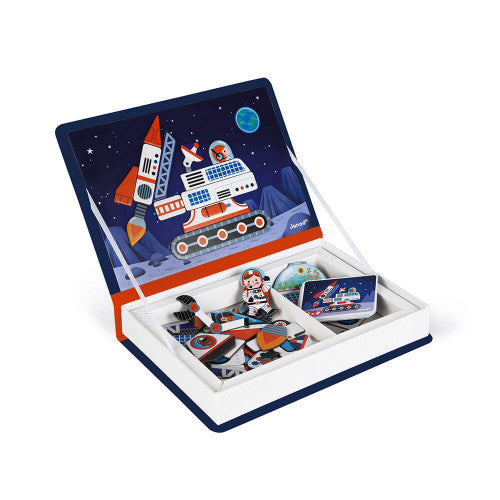 Janod Magnetyczna układanka Magnetibook   Kosmos - 4kidspoint.pl