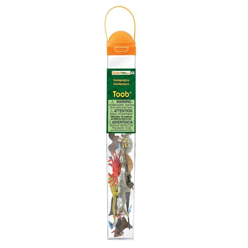 Safari Ltd Figurki zwierząt Zestaw figurek Montessori Zwierzęta wysp Galapagos Tuba