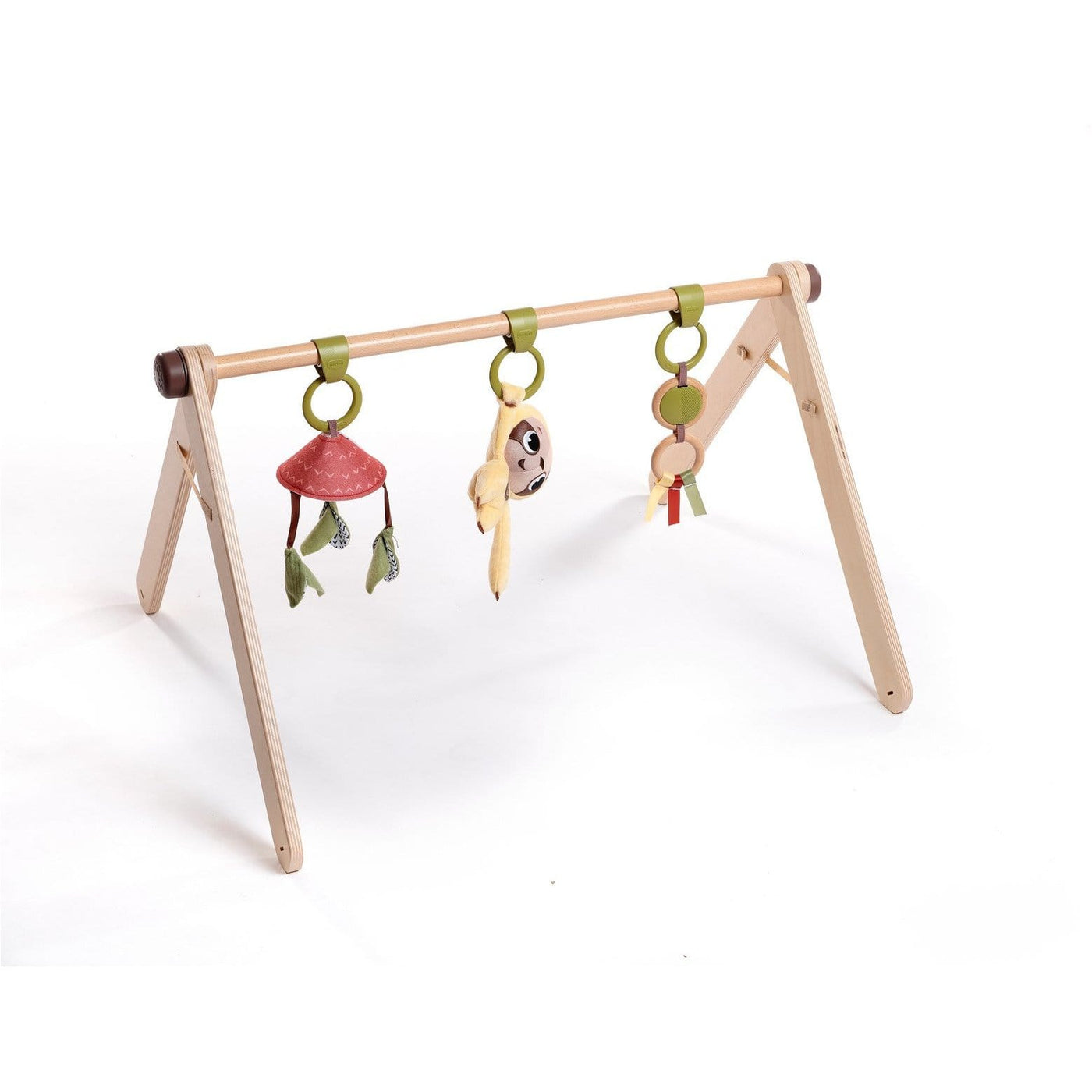 Tiny Love Mata edukacyjna z drewnianym pałąkiem Boho Chic 0+ - 4kidspoint.pl