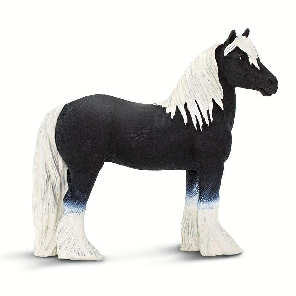 Safari Ltd Figurka Koń Tinker ogier karo-srebrny