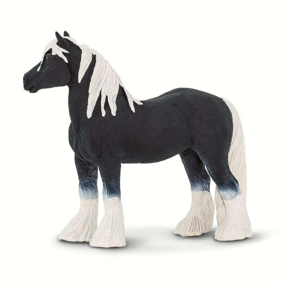 Safari Ltd Figurka Koń Tinker ogier karo-srebrny