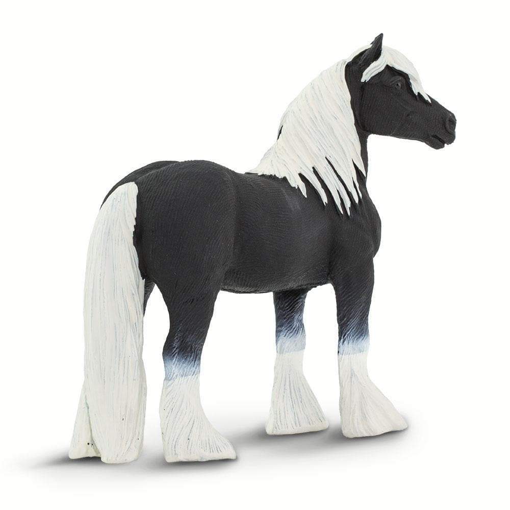 Safari Ltd Figurka Koń Tinker ogier karo-srebrny