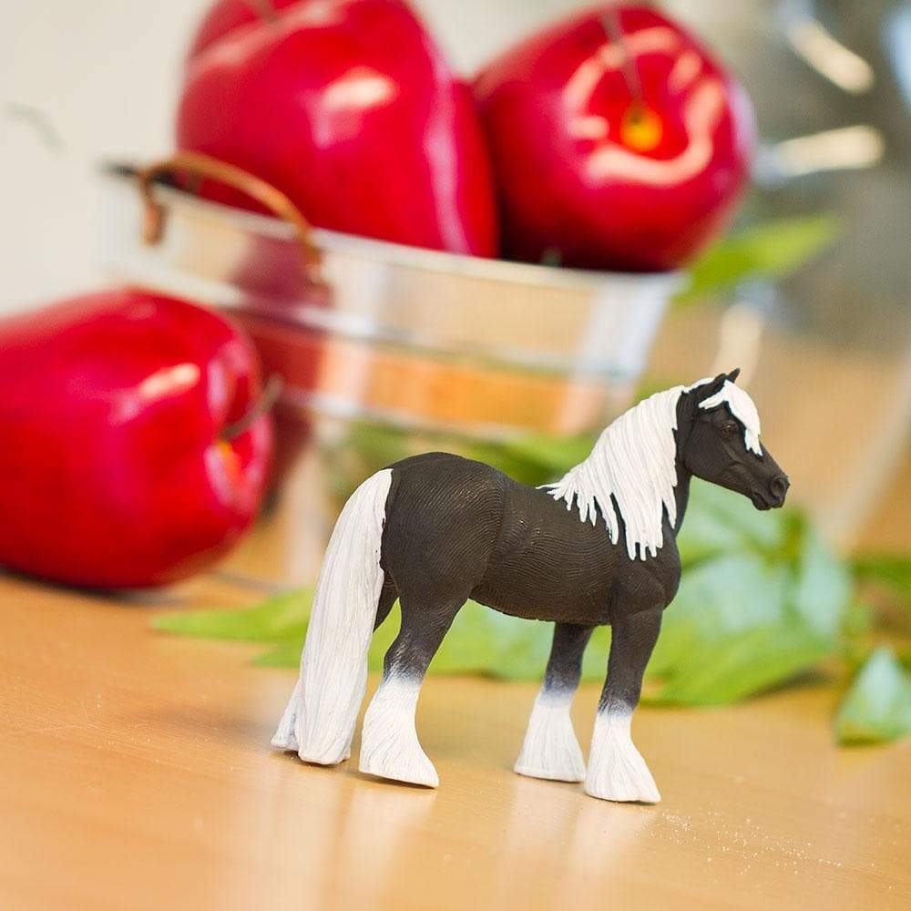 Safari Ltd Figurka Koń Tinker ogier karo-srebrny