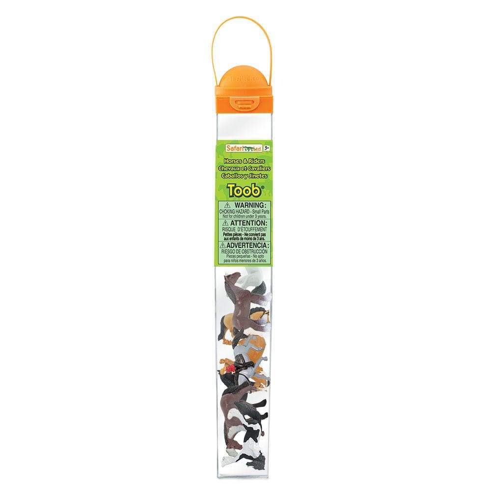 Safari Ltd Figurki koni i jeźdźców Montessori Tuba