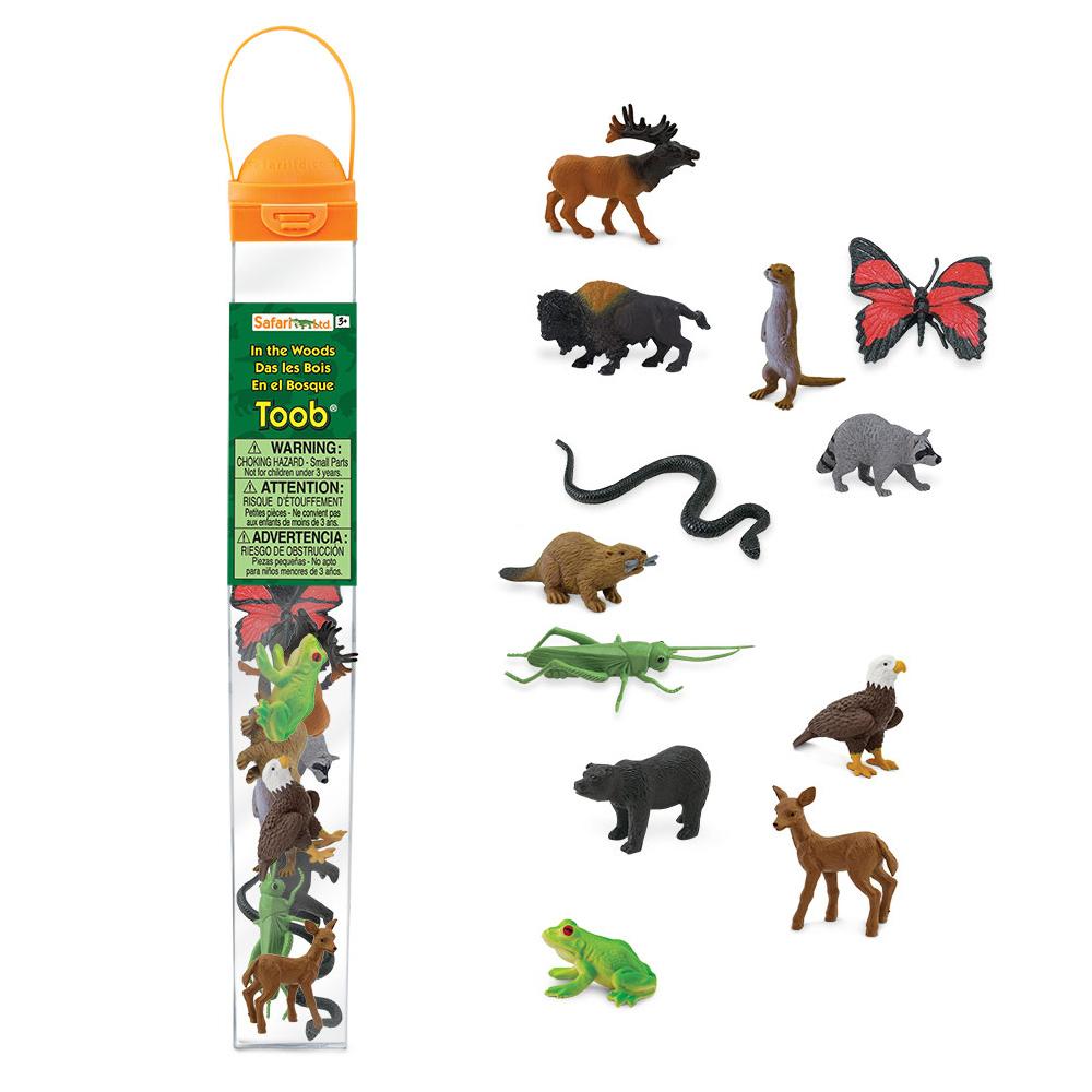 Safari Ltd Zestaw figurek Montessori Zwierzęta Leśne