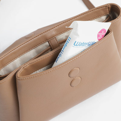 JOISSY Torebka dla Mamy i organizer do wózka 2w1 MIDI almond