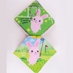 Jolly Baby Książeczka sensoryczna przytulanka Bunny's favorite sport